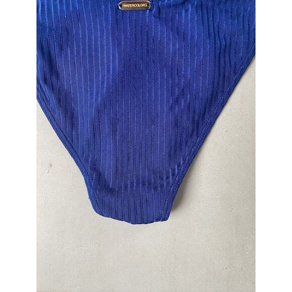 Kenny Flowers Swim Sporty Bikini Bottom Ribbed Capri Swimwear - Picture 8 of 11